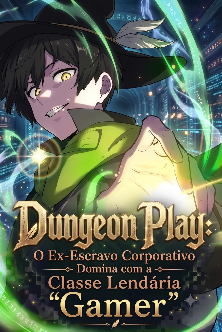 Dungeon Play: O Ex-Escravo Corporativo Domina com a Classe Lendária "Gamer"
