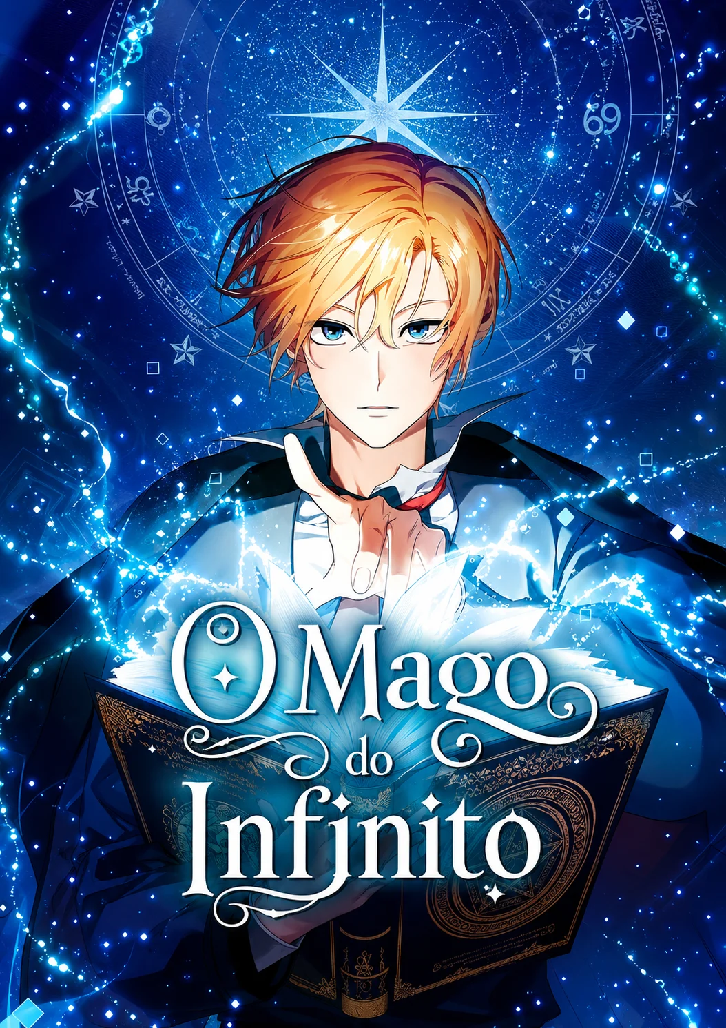 Capa de O Mago do Infinito